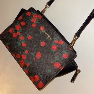 Michael Kors rose crossbody purse, brand new with tags